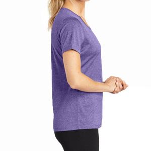 Camiseta de Verano Personalizada para Mujer, Manga Corta, Color Sólido, Informal y Transpirable, para Gimnasio y Deportes - Product Image 5