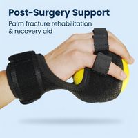 Orthèse de rééducation post-opératoire pour articulation du doigt avec fixation pour fracture de la paume et soutien pour luxation de la main, Classe I