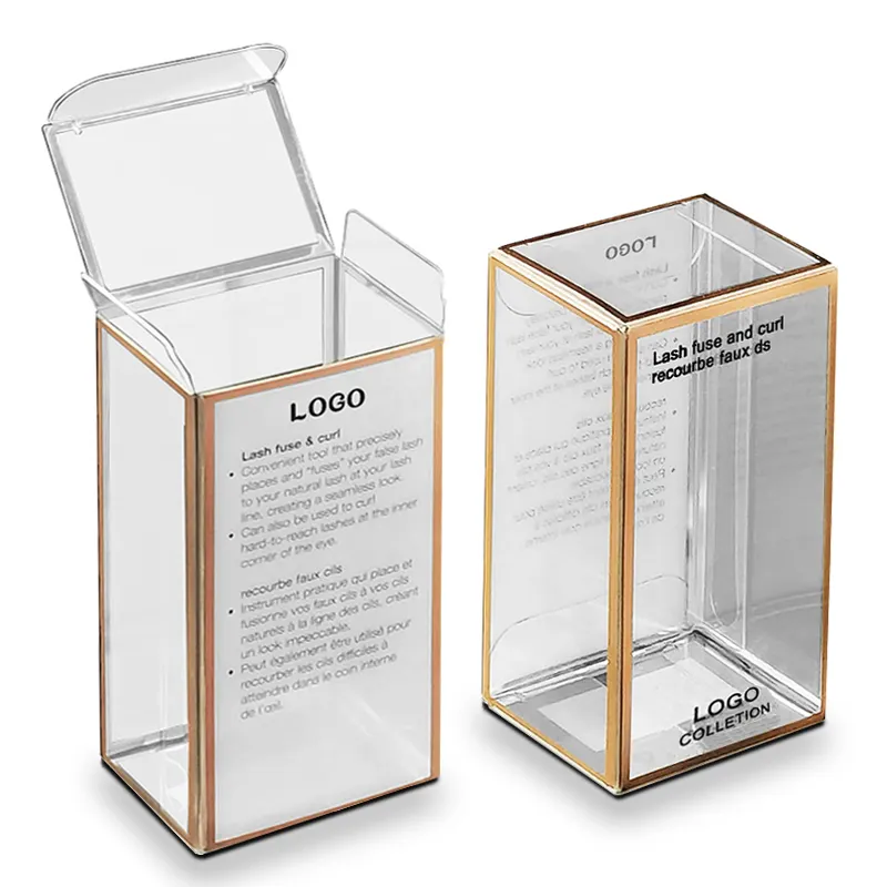 Papier box Hersteller Custom Clear Packaging Kosmetische Kunststoff box