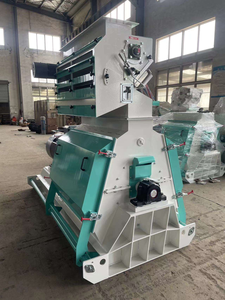 New Best Factory Price 2ton/h 15KW Stainless Steel Animal Feed Industrial Equipment Corn Grain Blades Hammer Mill <strong>Crusher</strong> - Product Image 2