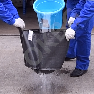 <span class=keywords><strong>Sac</strong></span> <span class=keywords><strong>de</strong></span> culture HOKBG en tissu PP noir <span class=keywords><strong>de</strong></span> 125 litres (35 gallons) pour plantes, idéal pour l'agriculture, la vente en gros, les fermes extérieures et les arbres topiaires - Product Image 2