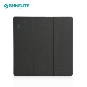 Shinelite Nuovo Design Interruttori Elettrici Interruttori Luce a 3 e 4 Vie Interruttori da Parete con Certificazioni CE CB GCC ROHS - Product Image 5