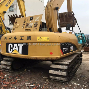 Excavadora Cat 312C usada, excavadora sobre orugas original de 12 toneladas, excavadora Caterpillar 312 312C 312D a la venta - Product Image 3