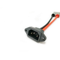 Produk harnes kabel steker C14 konektor C14 50A/60A/80A listrik besar 2-Pin yang dipasok produsen