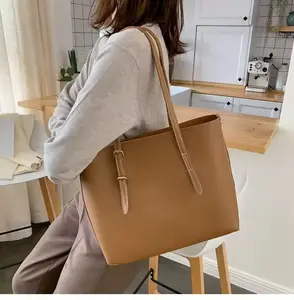 Wholesale Fashion Ladies Handbag With Designer Famous Brands PU Lining Material Features Double Shoulder Straps