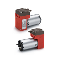 Mini pompe à air à diaphragme 4,6 L/min, 12 V CC, anti-corrosion, régulation de vitesse PWM, pompe à diaphragme micro pour échantillonnage de gaz