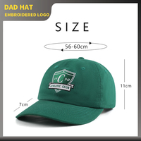 Gorras de Béisbol Personalizadas de Marca, Estilo Vintage, con Logotipo Bordado, de Algodón