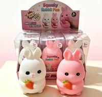 Jumbo Cartoon Frog Squishy Maltose Filled Durable TPR Shell Slow-Rise Squeeze Animal Sensory Gadget Bulk Wholesale Display-Box