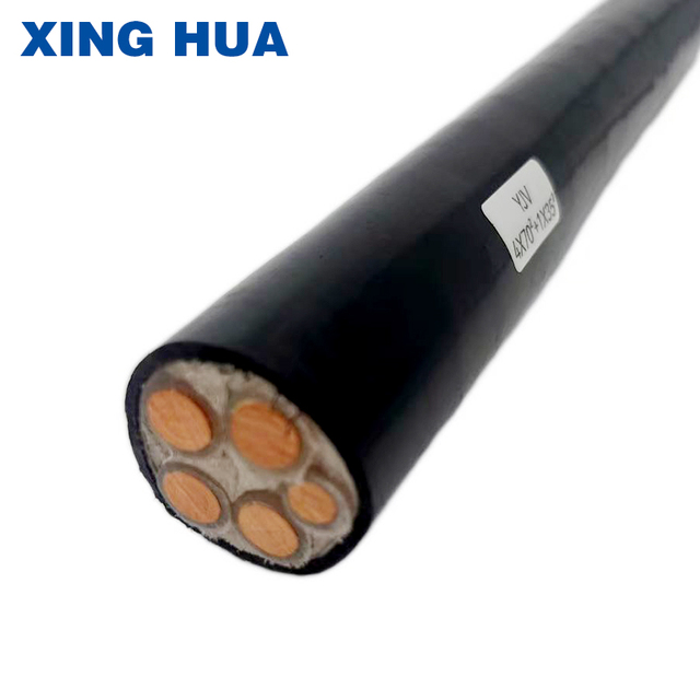 High Quality YJV Fire Resistant 5 Core PE Insulated PVC Jacket Copper Conductor Cable for Railway Construction Use
