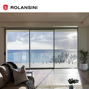 रोलांसिनी न्यूनतम साउंडप्रूफ डबल ग्लेज्ड ग्लास एल्यूमीनियम मिश्र धातु आंतरिक लिफ्ट स्लाइडिंग स्टेनलेस स्टील फ्लाई स्क्रीन - Product Image 2
