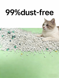 Échantillons gratuits, vente en gros, réduction, litière pour chat en bentonite écologique, sans poussière, élimination des odeurs, 5 kg, hautement absorbante, pour chats de tous âges - Product Image 3
