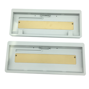 Vỏ Bọc/Vỏ Bọc Bàn Phím Nhôm Gia Công CNC & Phun Cát Và Điện Di Màu Trắng Làm Theo Yêu Cầu - Product Image 3