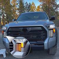 Accessoires automobiles LUMA, feux antibrouillard avant, LED blanc, feux de jour DRL avec clignotants ambrés pour Toyota Tundra 2022-2025