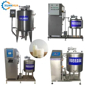 Pasteurización de productos lácteos eficiente en leche de alta presión avanzada Equipo de pasteurización de leche industrial de alta capacidad
