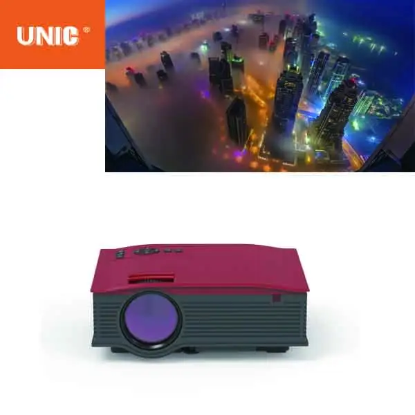 Dowlab smart Miracast 1080P projector UC80D installed HD video projetor