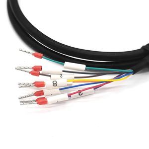 Cabo de Rede <span class=keywords><strong>RJ45</strong></span> para Terminal RS485, Cabo de Porta de Rede com 8 Fios, Conversor de Frequência com Cabeça de Cristal, Cabo de Rede com Porta 232 - Product Image 4