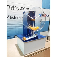 Machine à tirage au sort automatique et polyvalente Criterion Mini pour jeux de loterie en ligne, avec 50 balles de ping-pong, pour des tirages au sort et des loteries gagnantes