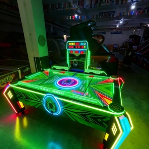 Coin Operated English Air Hockey Table LED Light <b>Arcade</b> <b>Game</b> <b>Machine</b> for 2 Players Indoor Entertainment with 1 Year Warranty - Product Image 4