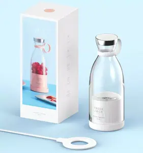 ワイヤレスフルーツジューサー350Ml ElektrischeEntsafterミキサーUsb充電Aufladブレンダー - Product Image 4