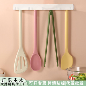 5 Piece Silicone Cooking Utensils Set Non Stick Spatula Scraper Kitchen <b>Tools</b> For Pancake Frying - Product Image 5