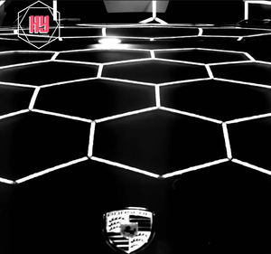 China Fábrica Melhor Qualidade Individualmente Personalizado luzes hexagonais levou Car Work Shop para Garagem - Product Image 5