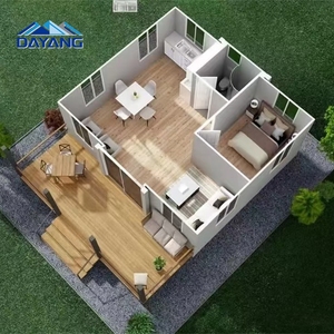 Vente Directe <span class=keywords><strong>Maison</strong></span> Conteneur Préfabriquée en Acier Pliable et Extensible 20Ft 40Ft, <span class=keywords><strong>Maison</strong></span> Modulaire Moderne 2, 4 ou 5 Chambres - Product Image 6