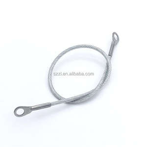 स्टेनलेस स्टील के तार रस्सी डोरी केबल पगहा सुरक्षा लट का पट्टा रस्सी सुरक्षा तार काले नुकसान की रोकथाम के लिए - Product Image 4