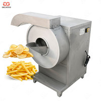 Machine automatique de découpe en tranches de pommes de terre douces, de frites et de bananes, pour la fabrication de chips de pommes de terre et de bananes