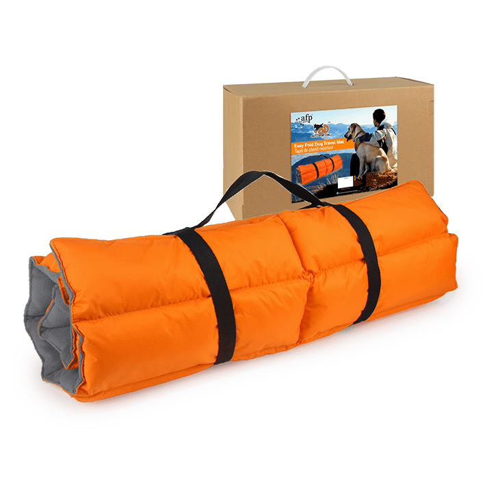 Tapis de voyage pour chien Easy Fold - Orange