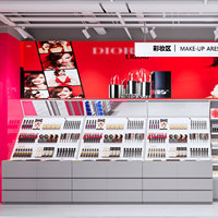 Étagères de présentation LED durables et écologiques personnalisées pour les magasins de produits de beauté, les boutiques K-Beauty et les magasins de maquillage