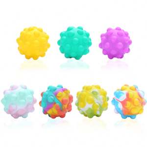 Pelota Antiestrés Sensorial, Divertida, Agradable al Tacto, Juguetes para Aliviar el Estrés, Pelota Redonda 3D para Apretar - Product Image 4