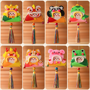 Sachets mignons en tissu non tissé, pendentifs anti-moustiques et apaisants, ornements pour sacs à dos d'étudiants, sachets de sécurité portables - Product Image 5
