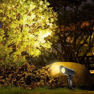 ไฟสปอตไลท์ LED แบบ COB สำหรับภายนอกอาคาร กันน้ำ ติดตั้งบนเสา ติดตั้งบนต้นไม้ สำหรับสวนและภูมิทัศน์ - Product Image 1