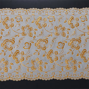 ผลิตภัณฑ์ล่าสุดตกแต่งกลวง Rose Jacquard ตารางผ้า 50cm * 20m ดอกไม้ตารางผ้า - Product Image 4