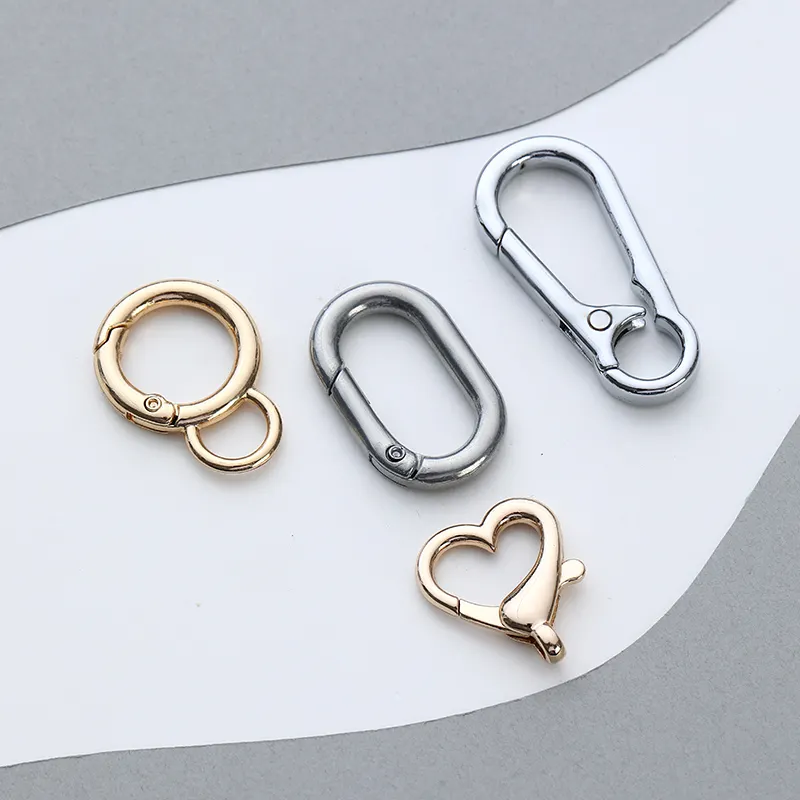 Custom Handtas Fitting D-Ring Tas Gesp Hardware D Ring Metalen Accessoires Decoratieve Fitting Voor Handtassen Eco-Vriendelijke D Ring