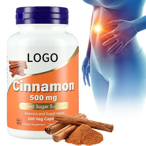 Capsules de cannelle de Ceylan naturelles Capsules d'extrait de cannelle en gros pour la santé du cerveau et des articulations - Product Image 1