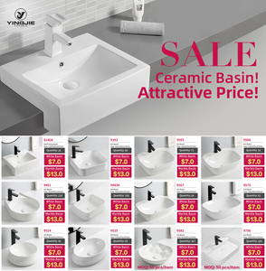 Fregaderos de baño de diseño moderno de artículos sanitarios Chaozhou, accesorios de lavabo de encimera de cerámica - Product Image 4