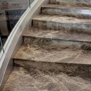 Escalera de Mármol en Espiral/Curva TAKA, Gran Venta, con Pasamanos - Product Image 5