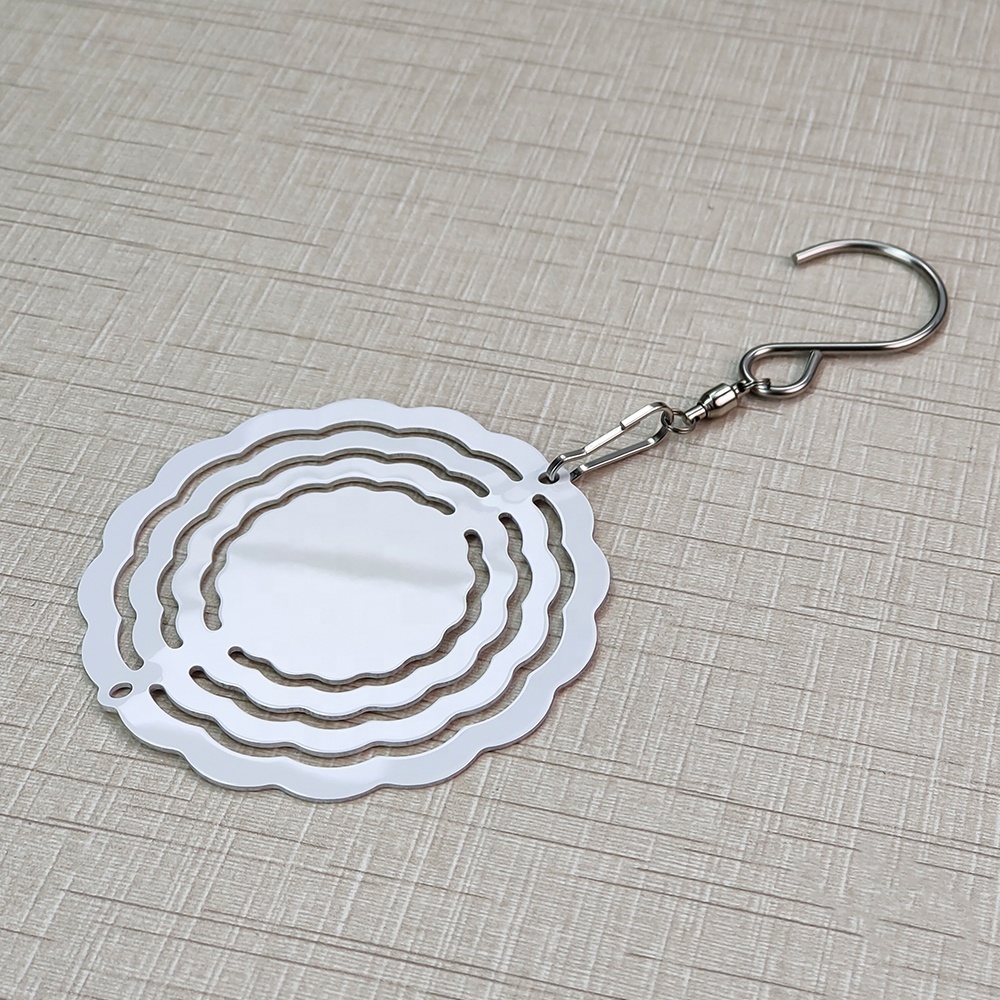 6 Stück Sublimations-Windspiel-Rohlinge Aus Alu – Rund, 20,3 Cm, Beidseitig Bedruckbar