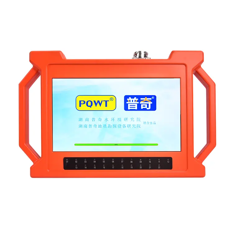 PQWT GT500A detektor sumber air bawah tanah, detektor air bawah tanah 18 Saluran
