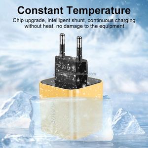 อะแดปเตอร์ชาร์จเร็ว PD สำหรับโทรศัพท์มือถือ รองรับมาตรฐาน EU/US/UK ความเร็วสูง สำหรับพอร์ต Type-C PD - Product Image 3