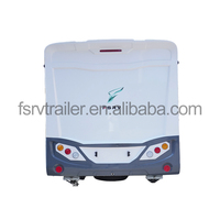 Caravane mobile à moteur au design moderne, pour 2 personnes, avec couchage confortable, mini-remorques de voyage pour le camping