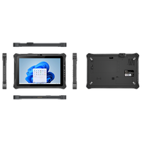 Tablet Resistente de 12 Pulgadas con Windows 11, 5G, Wi-Fi 6, GPS, BT, NFC, Lector de Huellas Dactilares, Batería Intercambiable en Caliente, IP65 Resistente al Agua, PC Industrial, ODM, OEM