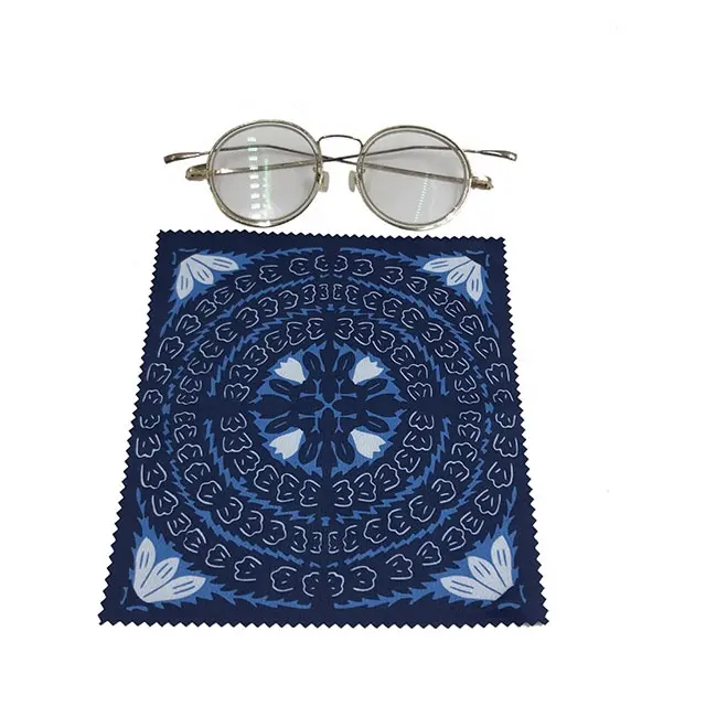 Premium Microfiber Eye Glasses Wiping Cloth New Design and Colorful Eyeglasses Care Product