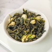 Thé vert au jasmin, sachets de thé pyramidaux individuels, arôme floral rafraîchissant, infusion chaude ou froide, santé, OEM, marque privée