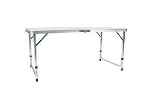 Modern Outdoor <b>Folding</b> Chair and <b>Table</b> Set with Bamboo Panel and Metal Frame <b>for</b> <b>Garden</b> Courtyard Park - Product Image 4