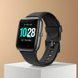 Reloj inteligente multifuncional <span class=keywords><strong>ID205L</strong></span> 5ATM grado impermeable monitoreo de la presión arterial rastreador del sueño pantalla TFT banda de Gel de sílice - Product Image 3