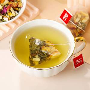 Thé aux feuilles de lotus, de sureau et de citron 5g x 30 sachets pyramidaux Gestion du poids quotidienne Expédition rapide En stock Vente en gros - Product Image 4