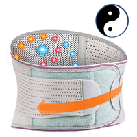 Ceinture de soutien lombaire auto-chauffante magnétique respirante et réglable avec fonctions de stabilisation pour soulager la douleur dorsale