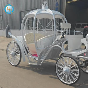 Prix <span class=keywords><strong>pas</strong></span> <span class=keywords><strong>cher</strong></span> chariot européen chariot de visite de mariage chariot de citrouille magnifique décoration de fête chariot de bonbons - Product Image 4